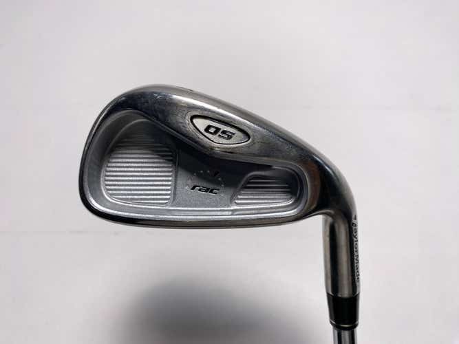 TaylorMade Rac OS 2005 Single 4 Iron T-Step Ultralite 90g Stiff Steel Mens RH