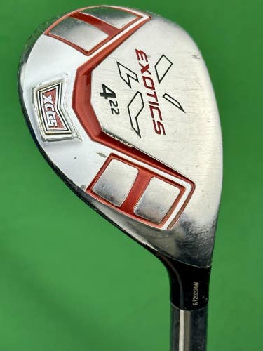 Tour Edge Exotics XCG5 Rescue 4-Hybrid 4H 22* Kuro Kage Regular Flex RH
