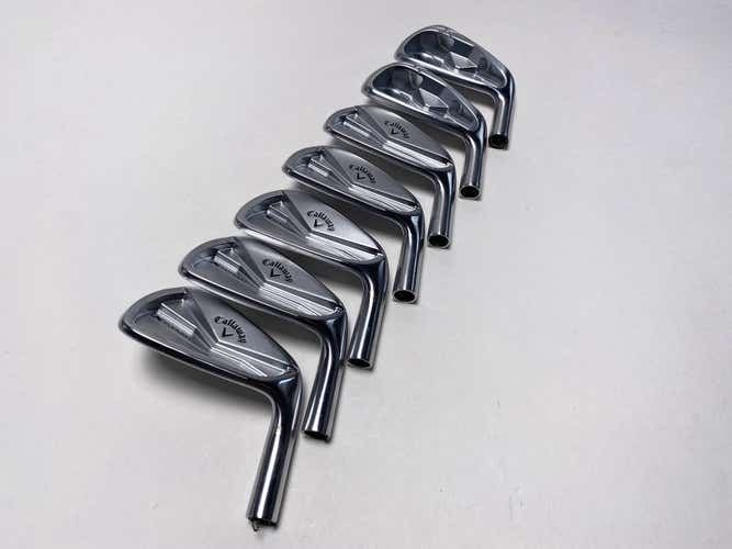 Callaway X Forged / X Forged Max 2025 Combo Iron Set 4-PW HEADS ONLY Mens RH