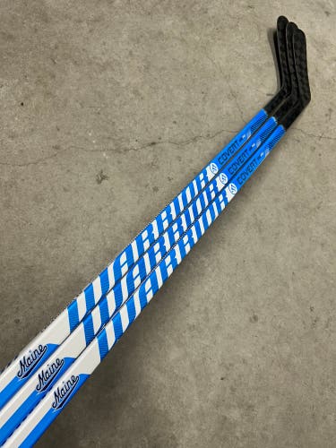 3 PACK 85 Flex P92 Senior Warrior Covert QR5 Pro Left Hockey Stick NCAA Pro Stock (New) Maine