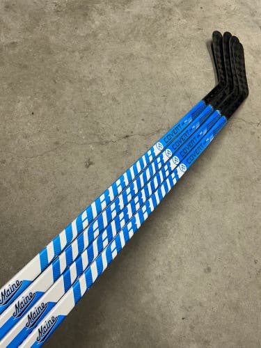 4 PACK 85 Flex P92 Senior Warrior Covert QR5 Pro Left Hockey Stick NCAA Pro Stock (New) Maine