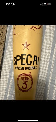 2025 Combat MFG Spec A1 Alloy BBCOR Certified Bat (-3) 30 oz 33" (Used)