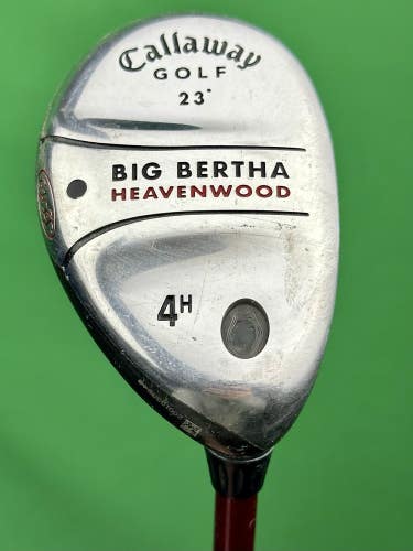 Callaway Big Bertha Heavenwood Rescue 4-Hybrid 4H 23* Graphite Regular Flex RH