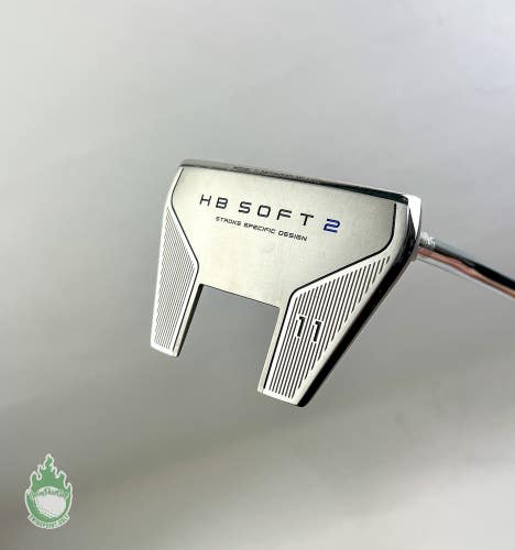 Used Right Handed Cleveland HB Soft 2 11 34" Putter Steel Golf Club