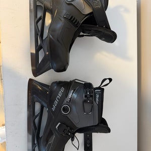 2024 Bauer Konekt 2 Hockey Goalie Skates Regular Width Pro Stock 8 (Used)