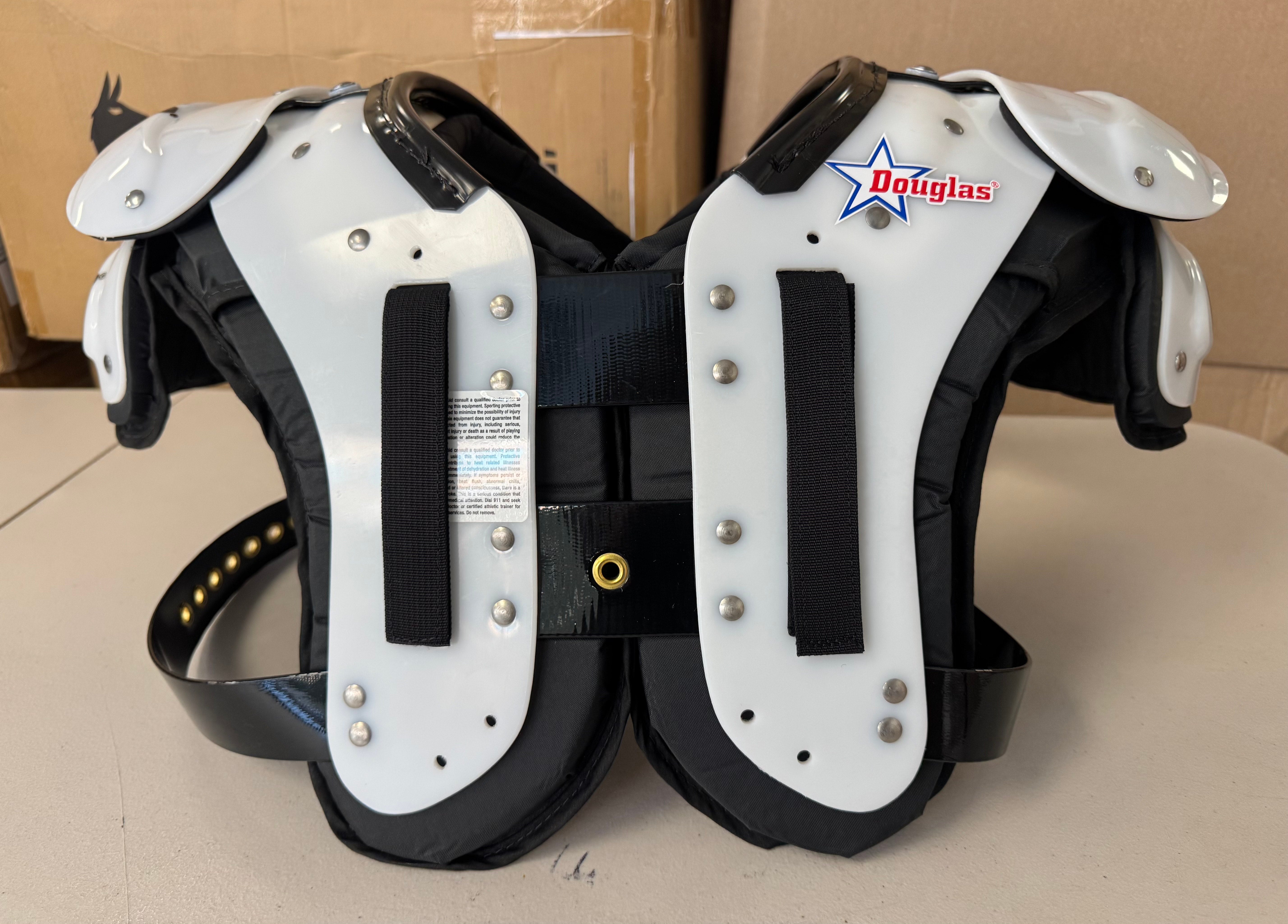 Extra Small Adult Douglas Shoulder Pads (New) - DOUGLASSP FF17-XS