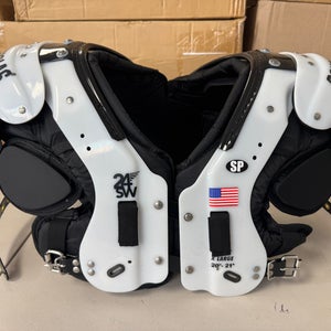 XL Adult Douglas Shoulder Pads (New) - DOUGLAS	SP 24sw-XL