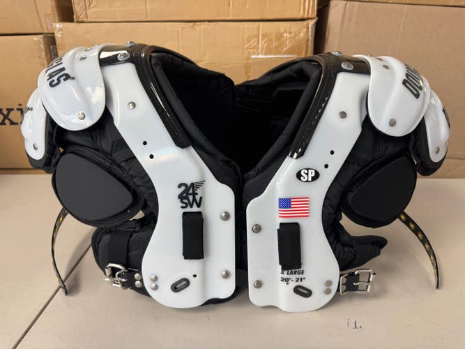 XL Adult Douglas Shoulder Pads (New) - DOUGLAS	SP 24sw-XL