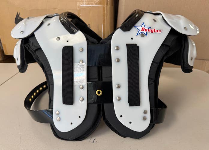 Small Adult Douglas Shoulder Pads (New) - DOUGLAS	SP MR. DZ-S