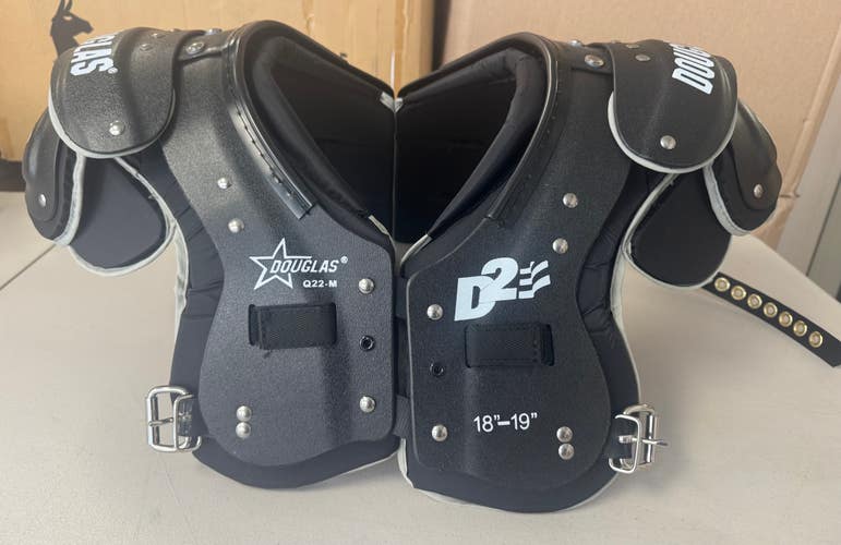 Medium Adult Douglas Shoulder Pads (New) -  DOUGLAS D2 Q22-M