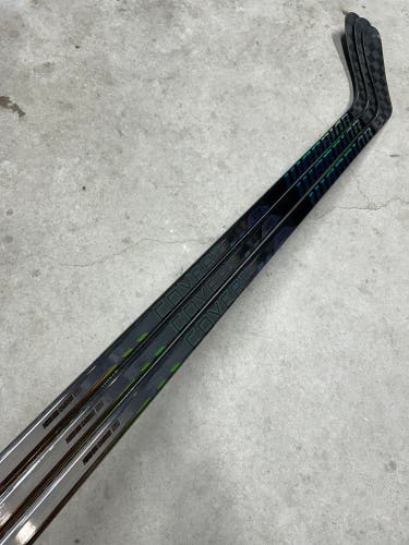 3 PACK 95 Flex P92 Senior Warrior Covert QR6 Pro Left Hand Hockey Stick Pro Stock