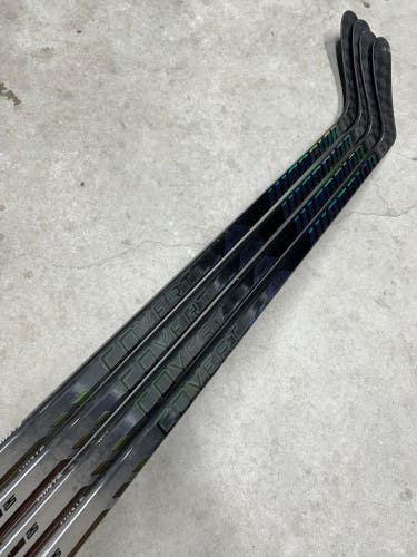 4 PACK 95 Flex P92 Senior Warrior Covert QR6 Pro Left Hand Hockey Stick Pro Stock
