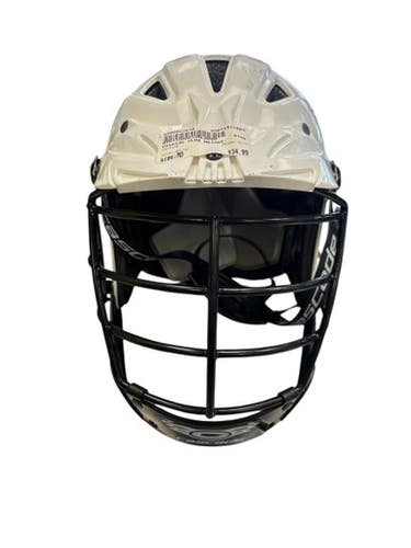Used Cascade CLH2 Lacrosse Helmet White MD 11863-S000022819