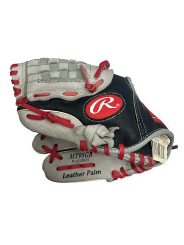 Used Rawlings HIGHLIGHT SERIES BB/SB Glove T-ball Black 10" 11863-S000025102