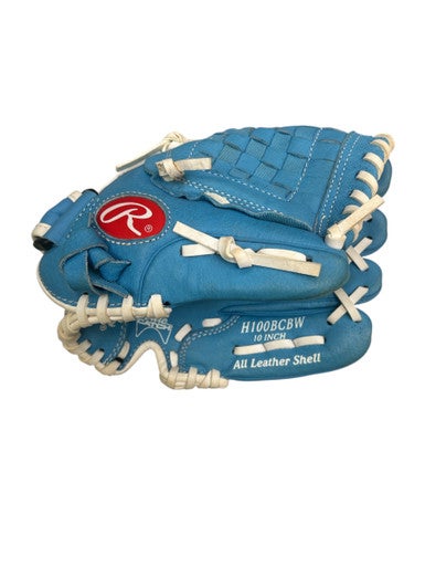 Used Rawlings HIGHLIGHT SERIES BB/SB Glove RH Throw Grey 10 1/2" 11863-S000025089