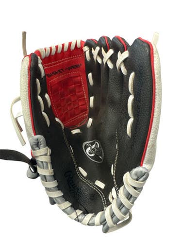 Used Rawlings PLAYERS SERIES BB/SB Glove T-ball Black 8" 11863-S000025103