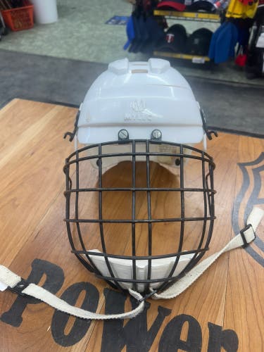 Mylec Helmet white - used (Item#SS106)