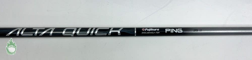 Used Fujikura Alta Quick 35g Senior Flex Fairway Wood Shaft Ping Tip 41.25"