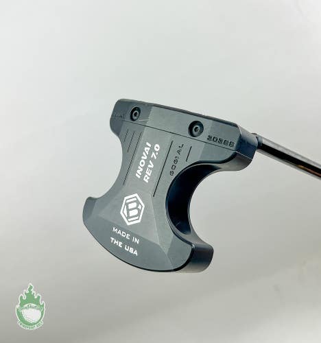 Used RH Bettinardi INOVAI REV 7.0 6061 AL 35" Milled Putter Steel Golf Club