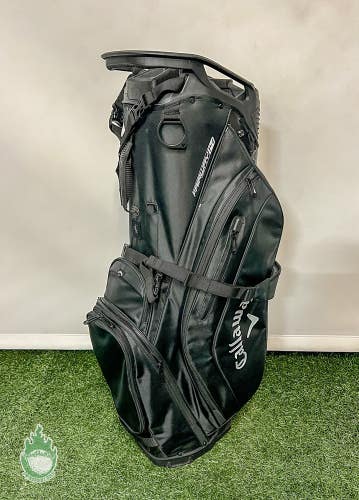 Used Callaway Fairway 14-Way Black Golf Stand Bag 14 Dividers/ 7 Pockets