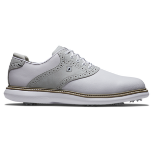 FOOTJOY TRADITIONS WHITE/GREY/TAN PREVIOUS SEASON