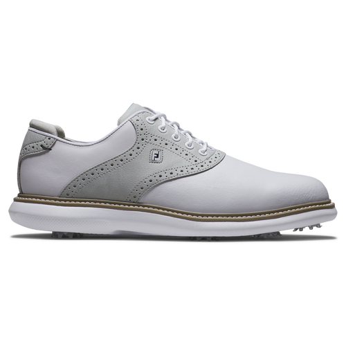 FOOTJOY TRADITIONS WHITE/GREY/TAN PREVIOUS SEASON
