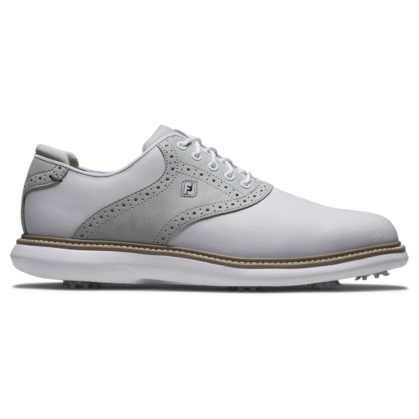 FOOTJOY TRADITIONS WHITE/GREY/TAN PREVIOUS SEASON