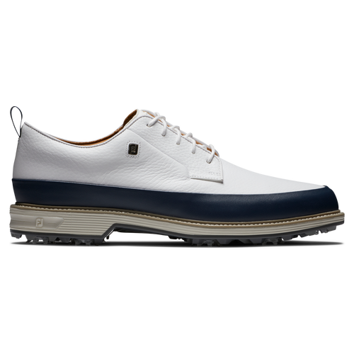FOOTJOY PREMIERE SERIES FIELD LX WHITE/NAVY PREVIOUS SEASON