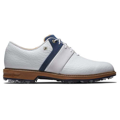 FOOTJOY PREMIERE SERIES PACKARD LX WHITE/NAVY PREVIOUS SEASON