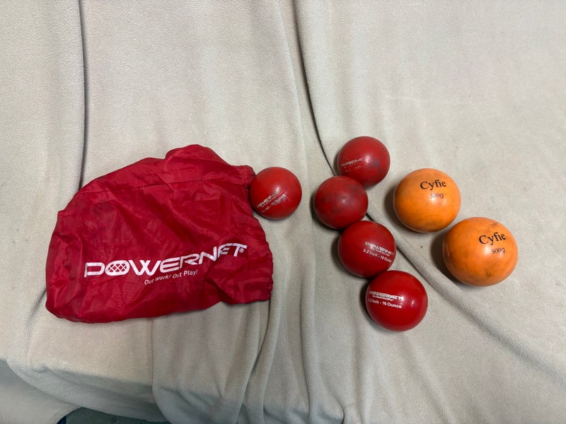 Powernet weighted practice Baseballs (Used)