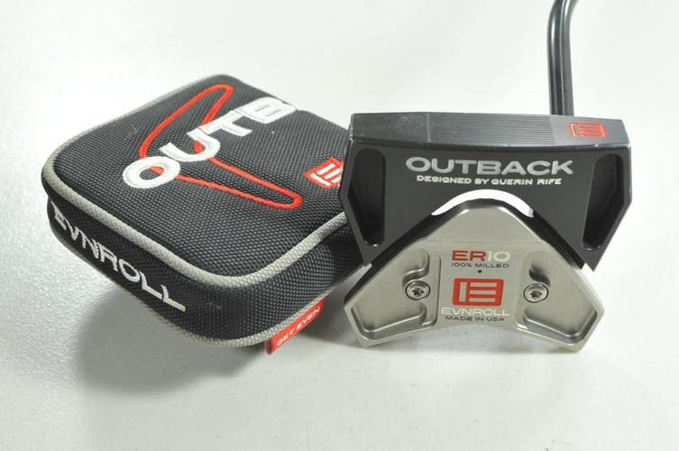 Evnroll ER10 Outback Mallet 35" Putter Right Steel with Head Cover  # 209428