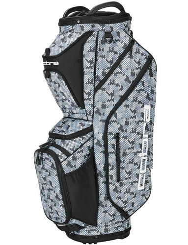 NEW 2025 Cobra Ultralight Pro Winter Snake Camo 14 Way Cart Golf Bag