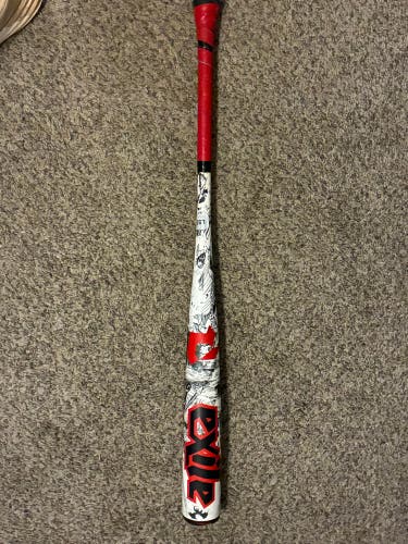 2026 DeMarini Exile Alloy BBCOR Certified Bat (-3) 31 oz 34" (Used)
