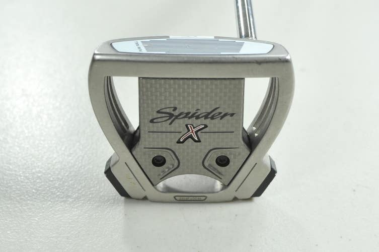 TaylorMade Spider X Hydro Blast Single Bend 35" Putter KBS CT Tour Steel #209000