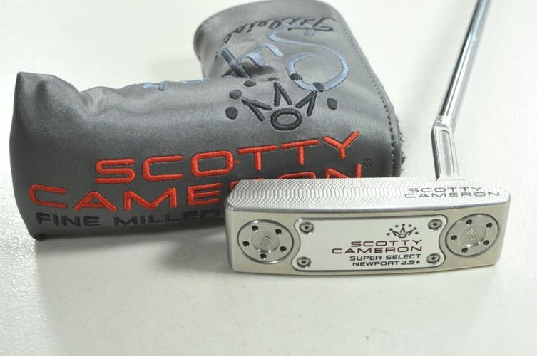 Titleist 2023 Scotty Cameron Super Select Newport 2.5 Plus 34" Putter RH #209481