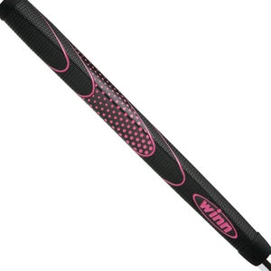 NEW Winn Medallist Pistol Excel Black/Pink Putter Grip M8-BPK