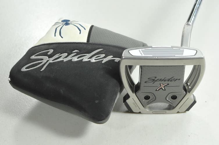TaylorMade Spider X Hydro Blast Flow Neck 35" Putter KBS CT Tour Steel # 208999