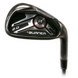 TaylorMade Burner 2.0 Black Single 4 Iron Steel KBS Tour FLT 120 Stiff Flex