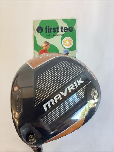 Callaway Mavrik Lefthanded LH Driver 10.5* With HZRDUS 6.0 Stiff Graphite Shaft