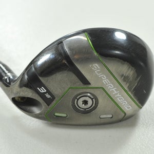 Callaway Super Hybrid 3-18* Hybrid Stiff Flex Right SteelFiber 75 F4  # 192149