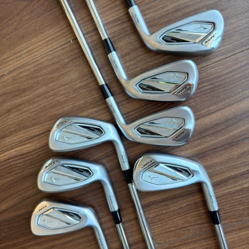 Mizuno JPX 925 Hot Metal Pro Iron Set, 5-AW, Nippon Modus 120 shafts in Stiff flex