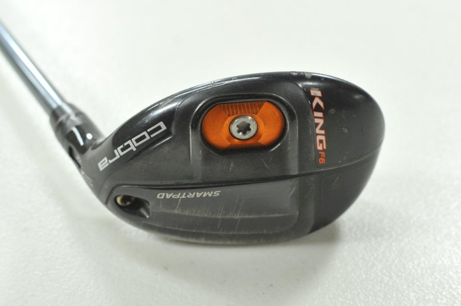 Cobra King F6 3-4 Hybrid Regular Flex Right HQ4 Red Tie 72g Graphite # 209534