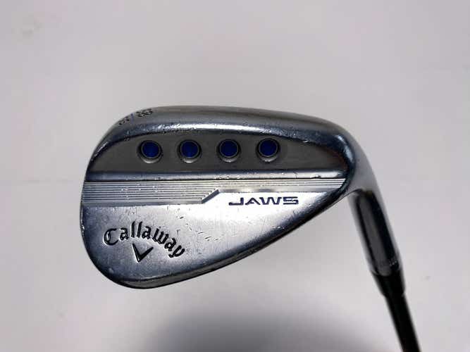 Callaway Jaws MD5 Platinum Chrome Wedge 58* 10 Bounce Catalyst Stiff Graphite RH