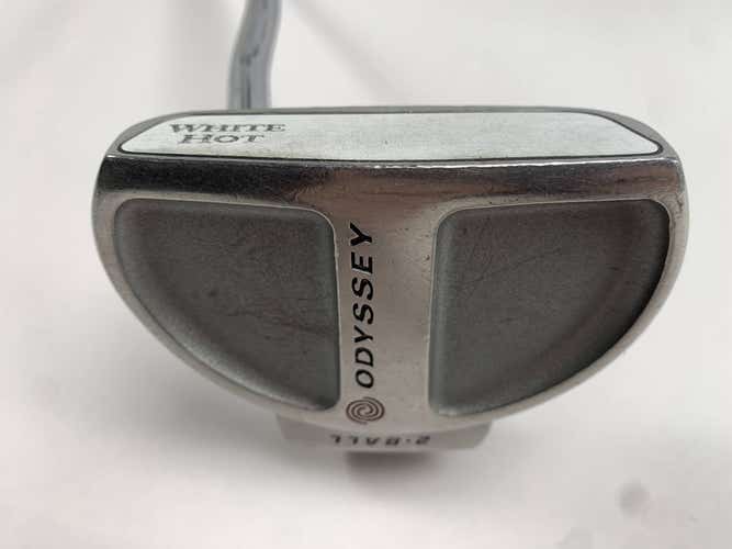 Odyssey White Hot 2-Ball Putter 35" SuperStroke Pistol 2.0 Mens LH