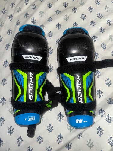 Youth Bauer X 8" Shin Pads (Used)
