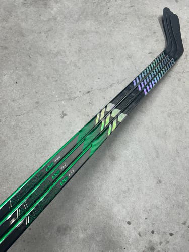 3 PACK 90 Flex Custom P92 Senior Warrior Alpha LX2 Pro Left Hand Hockey Stick Pro Stock NHL (New)