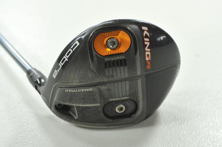 Cobra King F6 3-4 Fairway Wood Senior Flex Right 65Q4 Red Tie Graphite # 209533