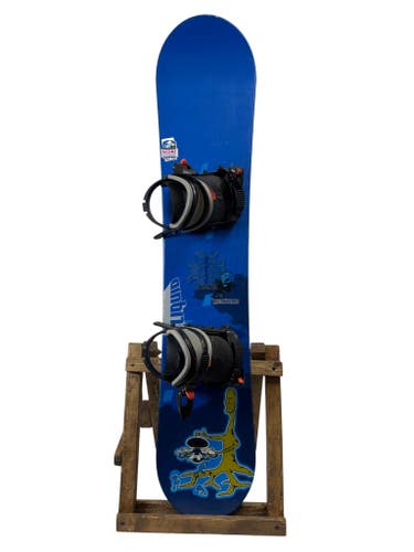 128cm Liquid Reaction Snowboard w/ Lamar Bindings