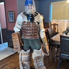 Full Goalie Set Vintage 1960's plus an extra glove