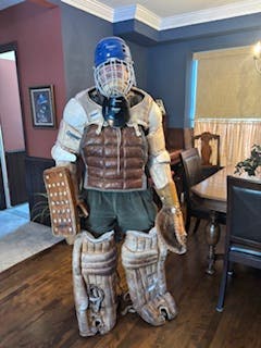 Full Goalie Set Vintage 1960's